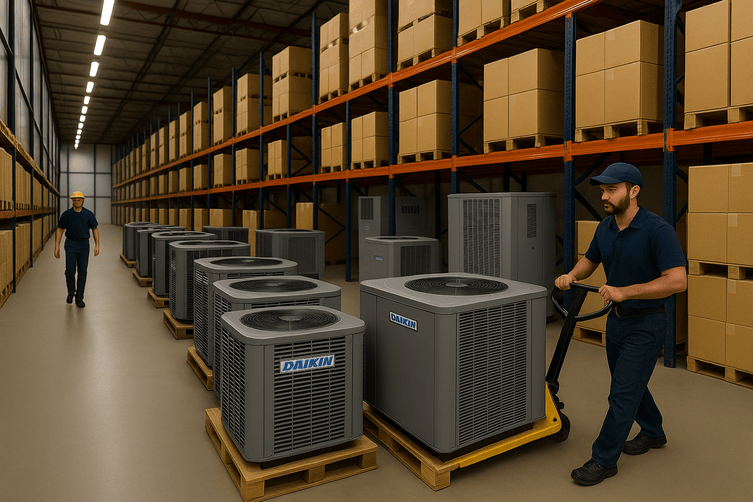 Trusted Wholesaler for Daikin HVAC Units