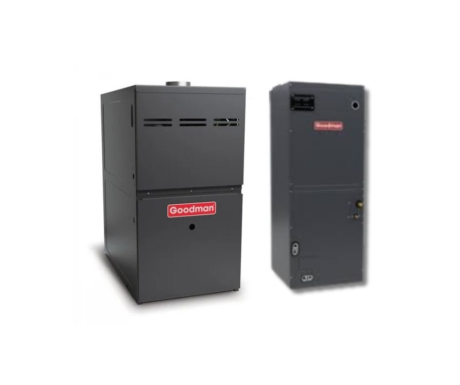 Gas furnaces and electric air handlers