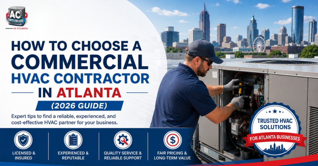 How to Choose a Commercial HVAC Contractor in Atlanta (2026 Guide)