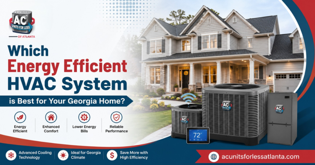 Which Energy Efficient HVAC System is Best for Your Georgia Home?