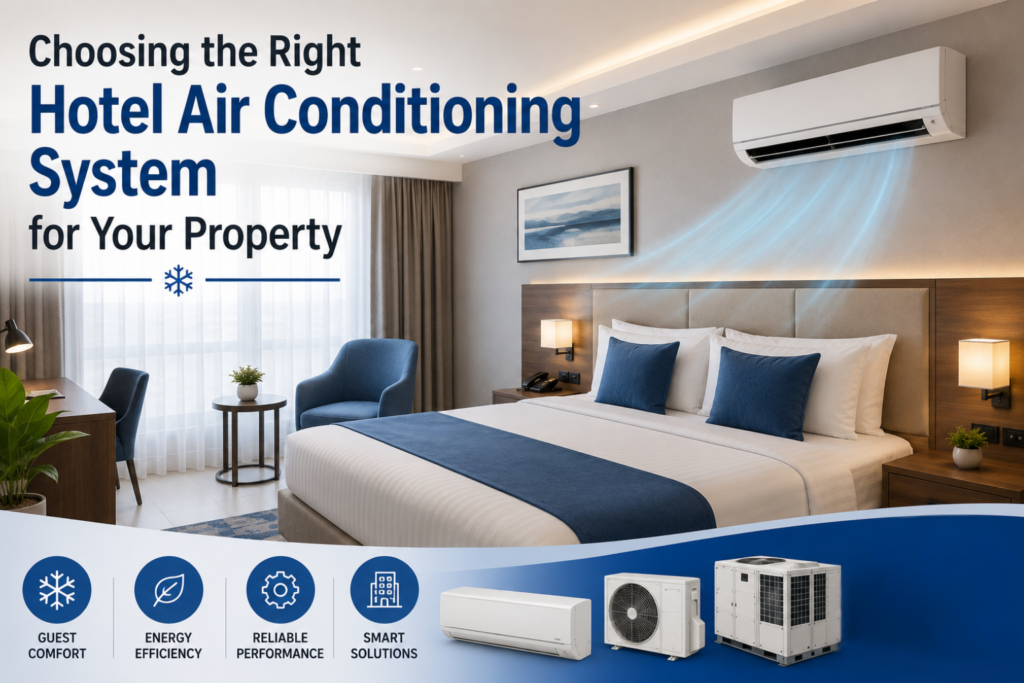 Choosing the Right Hotel Air Conditioning System for Your Property