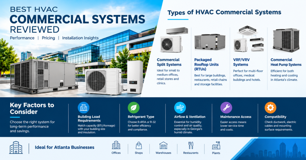 Best HVAC Commercial Systems Reviewed with Performance, Pricing, and Installation Insights