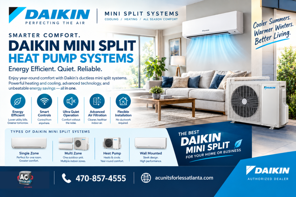 Daikin Mini Split Systems: Best HVAC Solutions for Your Home